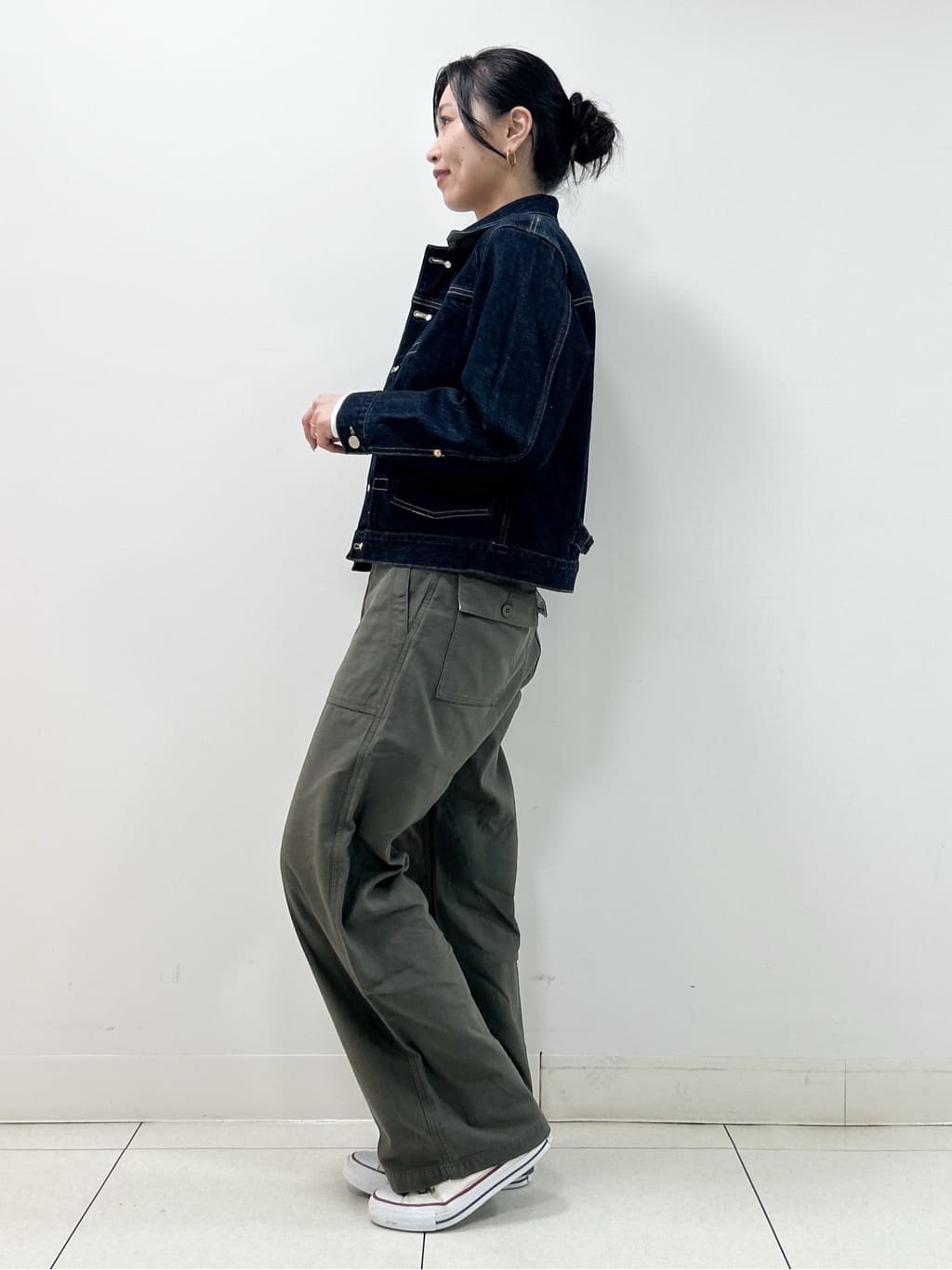 Kaiさんの「Dessin｜【ユニセックス/2WAY】リバーシブルデニムジャケット」を使ったコーディネート