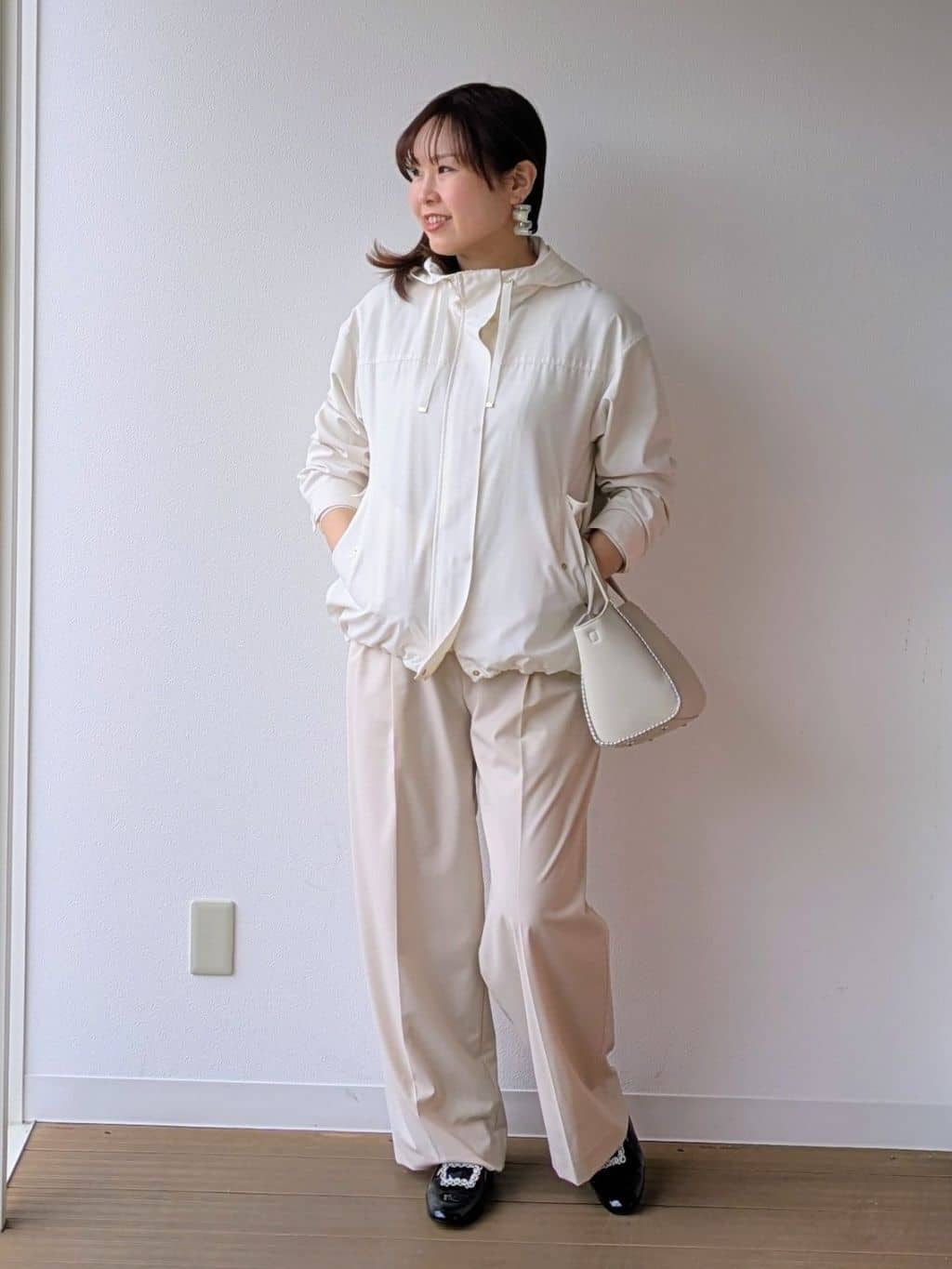 なみきさんの「UNTITLED｜【洗える/はっ水】リラクシーマウンテンパーカー」を使ったコーディネート