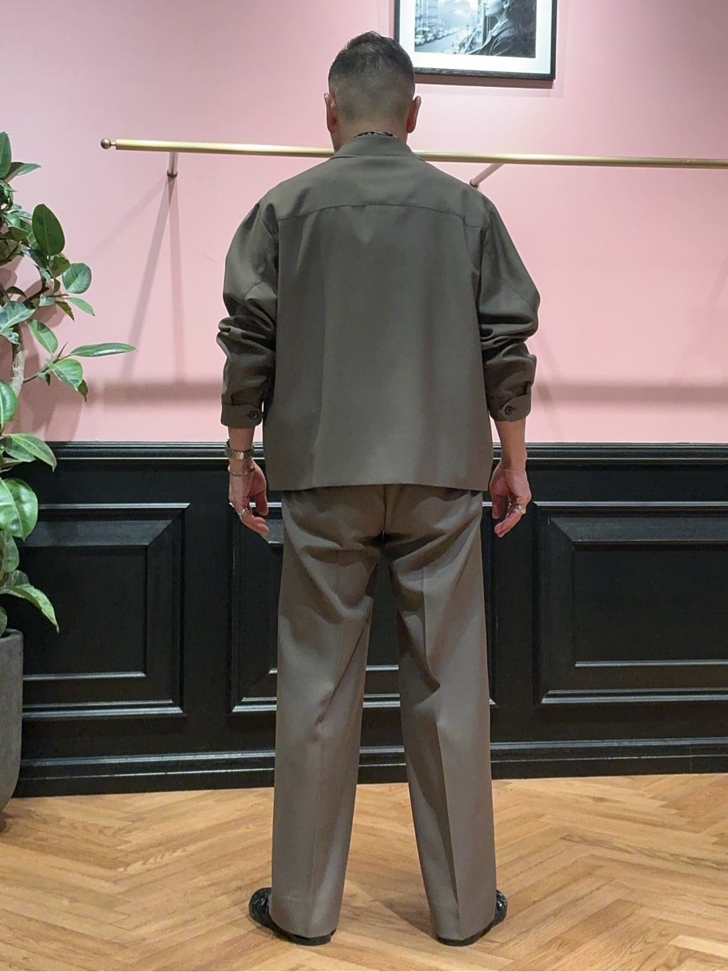 torigoeさんの「DRESSTERIOR｜【ウォッシャブル】ウールハリントン ジャケット」を使ったコーディネート