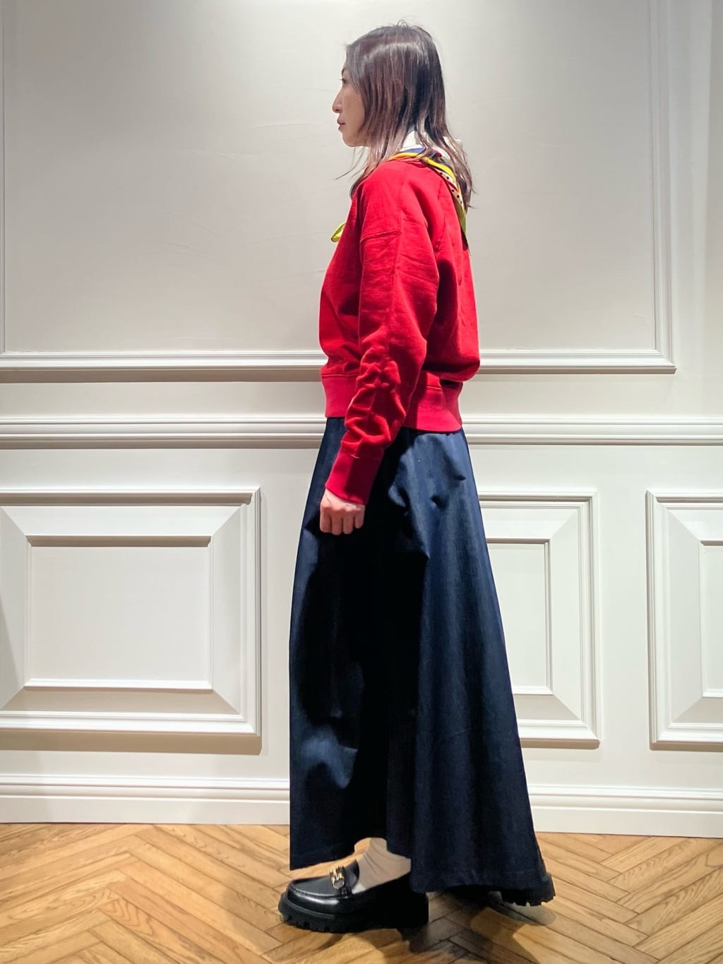 TSUKUIさんの「DRESSTERIOR｜コットン裏毛プルオーバー」を使ったコーディネート