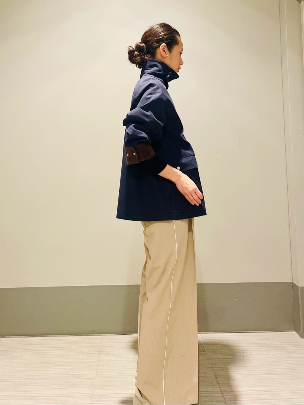 Annさんの「DRESSTERIOR｜◆【ウォッシャブル】コットンフルニードルニット」を使ったコーディネート
