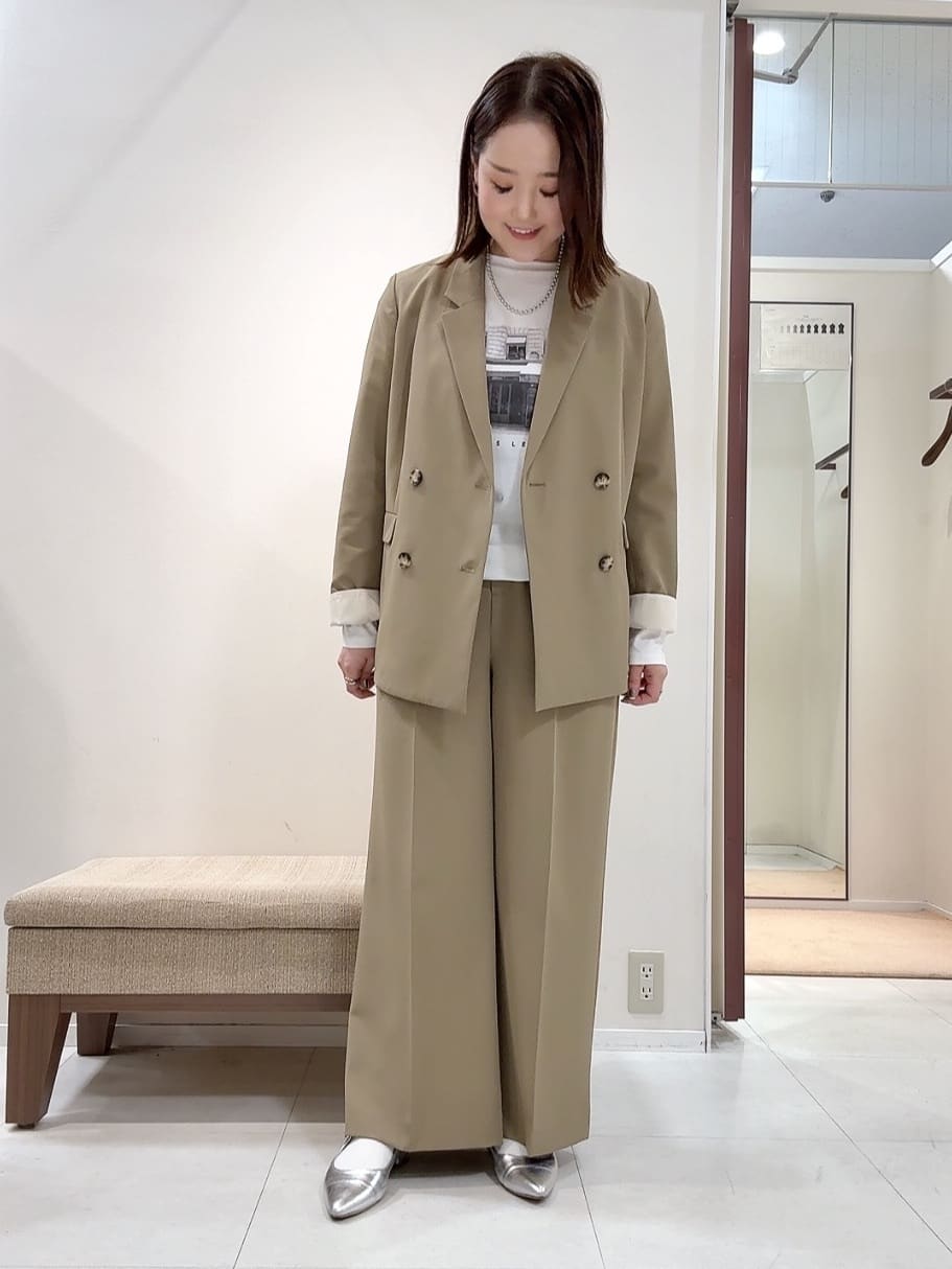 YUIさんの「UNTITLED｜【コットン100/洗える】フォトロングTシャツ」を使ったコーディネート