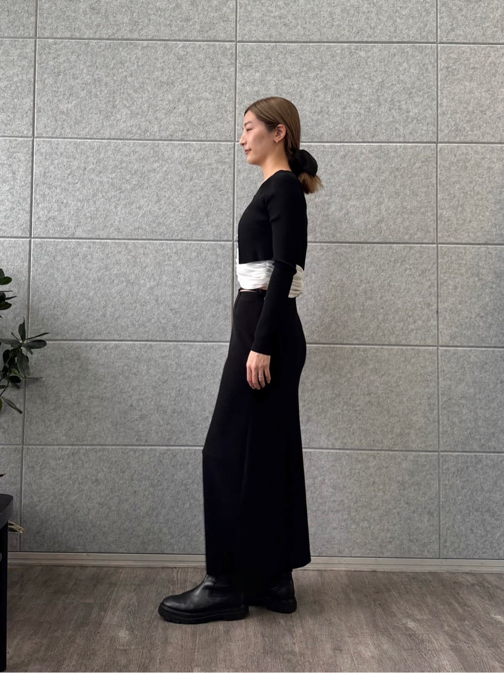 uchi__yamaさんの「CODE A｜organza shirring cami」を使ったコーディネート