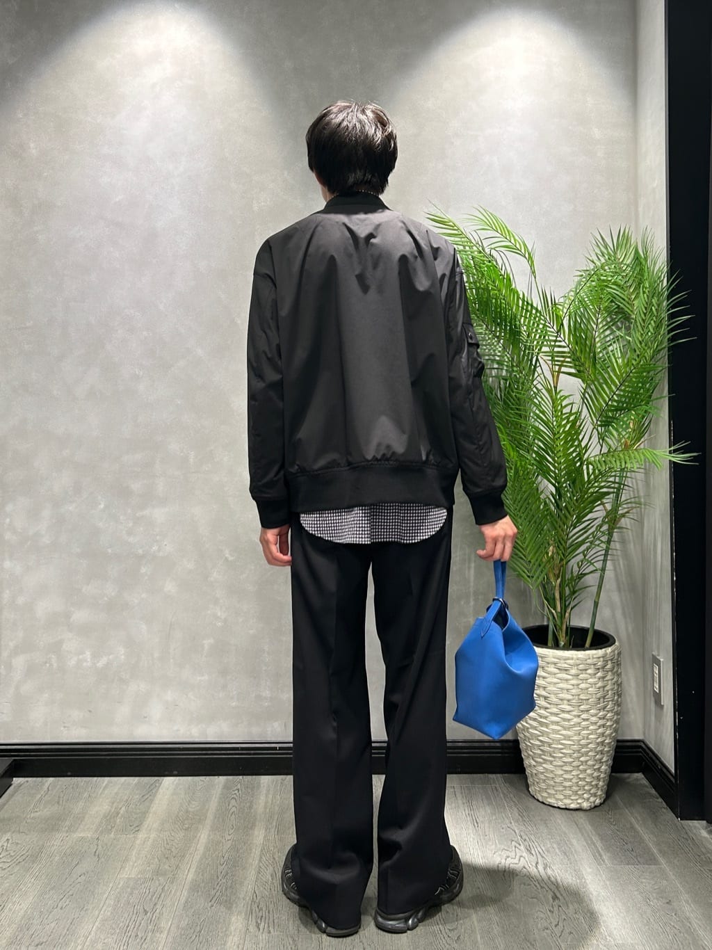 ruiさんの「TAKEO KIKUCHI｜【BOWLER HAT LABEL】撥水 MA－1ブルゾン」を使ったコーディネート