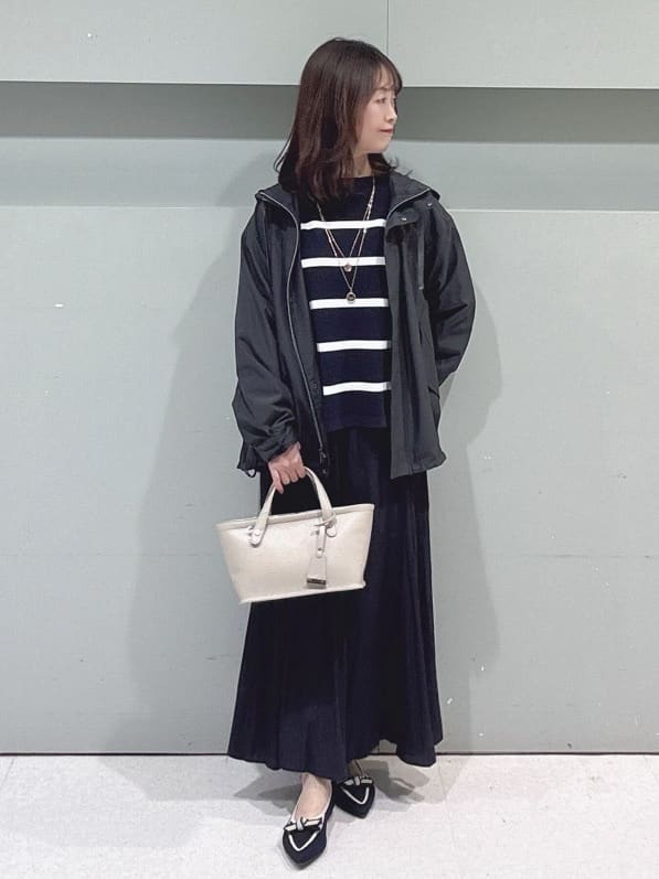 makiさんの「UNTITLED｜◆【ゆったり/洗える】クロップドニットプルオーバー」を使ったコーディネート