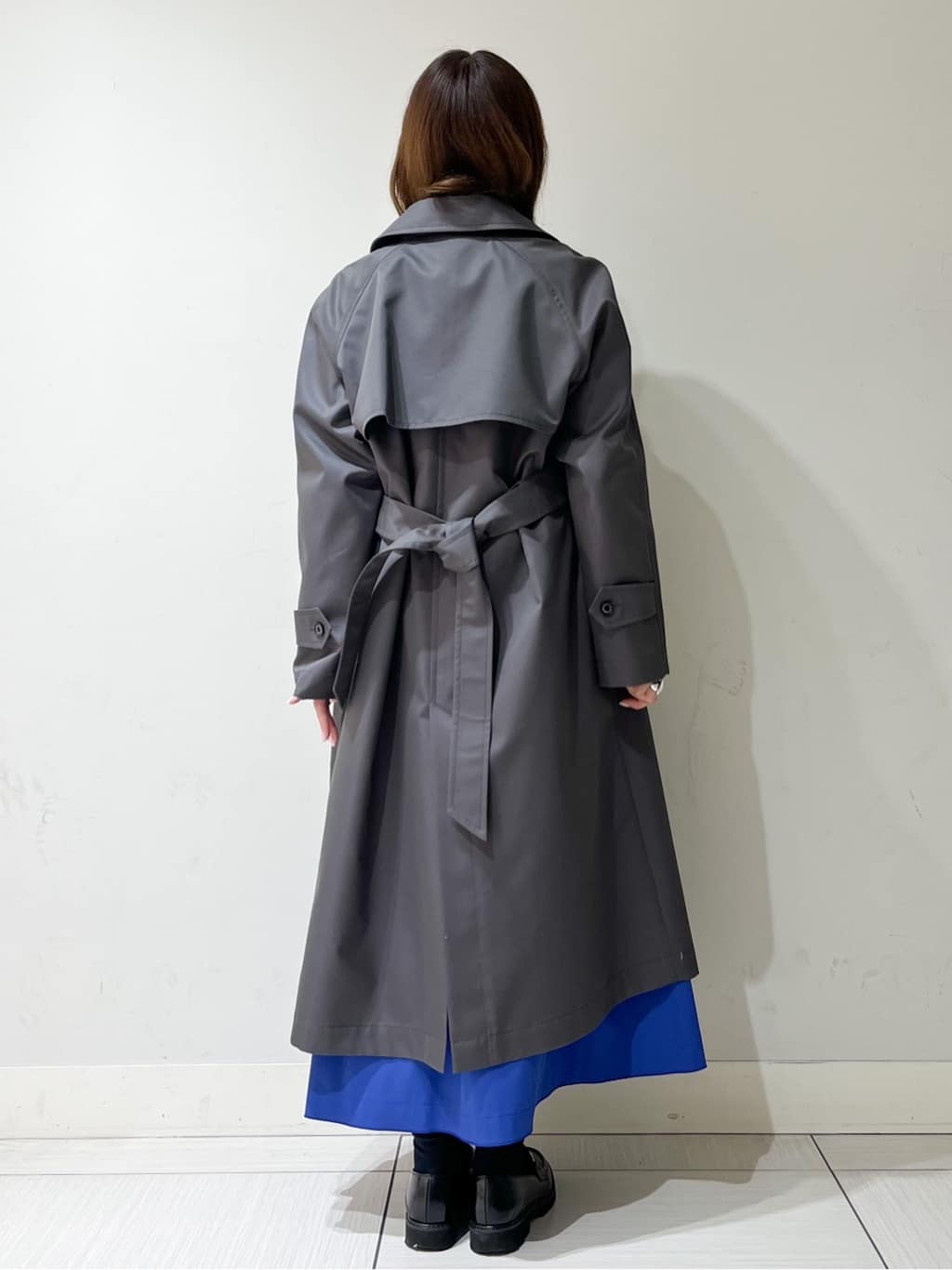 じゅんさんの「DRESSTERIOR｜【ウォッシャブル/美シルエット】ライト トレンチコート」を使ったコーディネート