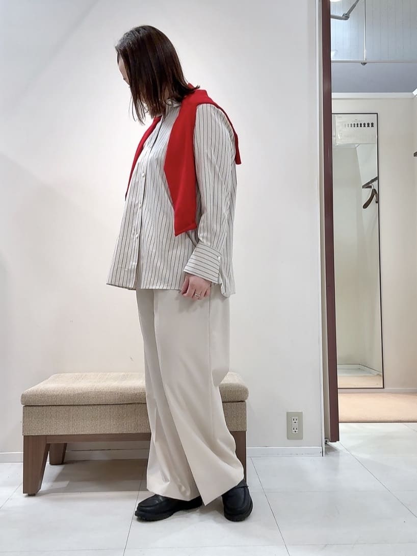 YUIさんの「UNTITLED｜【アンサンブル可/洗える】ウォームスパン カーディガン」を使ったコーディネート