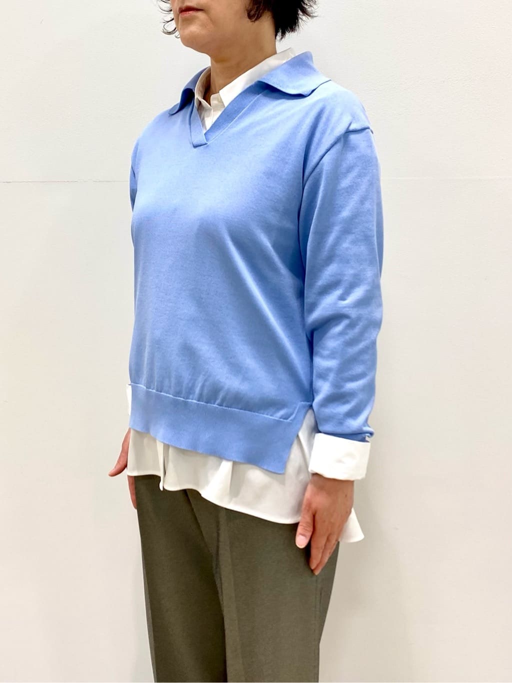 oharaさんの「Reflect｜【撥水】ストレッチタフタミドル丈スタンドカラーコート」を使ったコーディネート