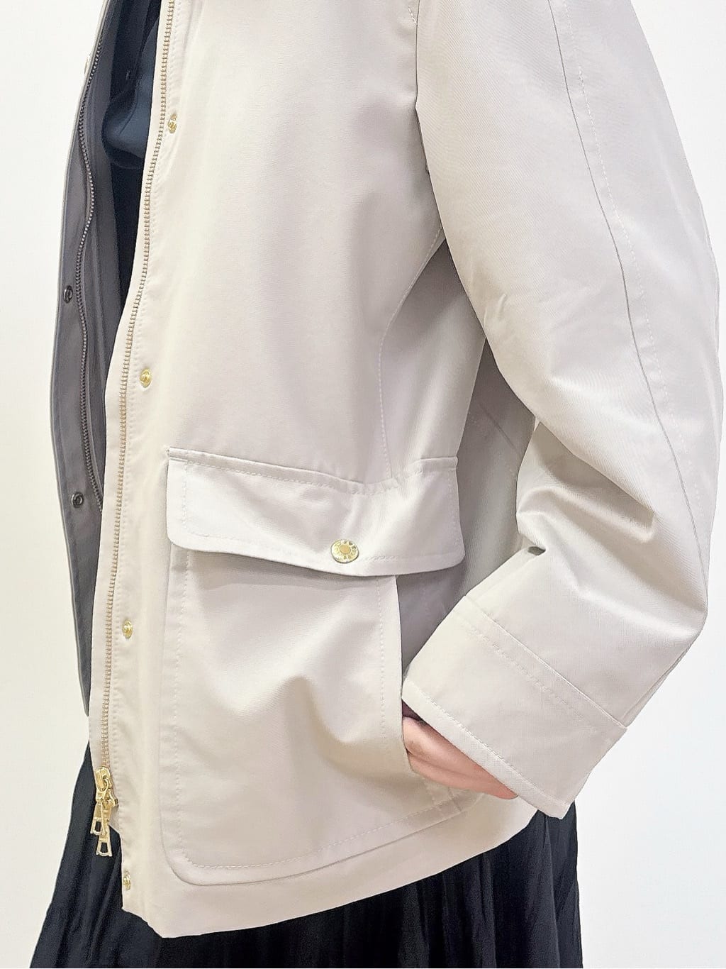 なかもとあきさんの「DRESSTERIOR｜【ウォッシャブル】スプリング ハンティングジャケット」を使ったコーディネート