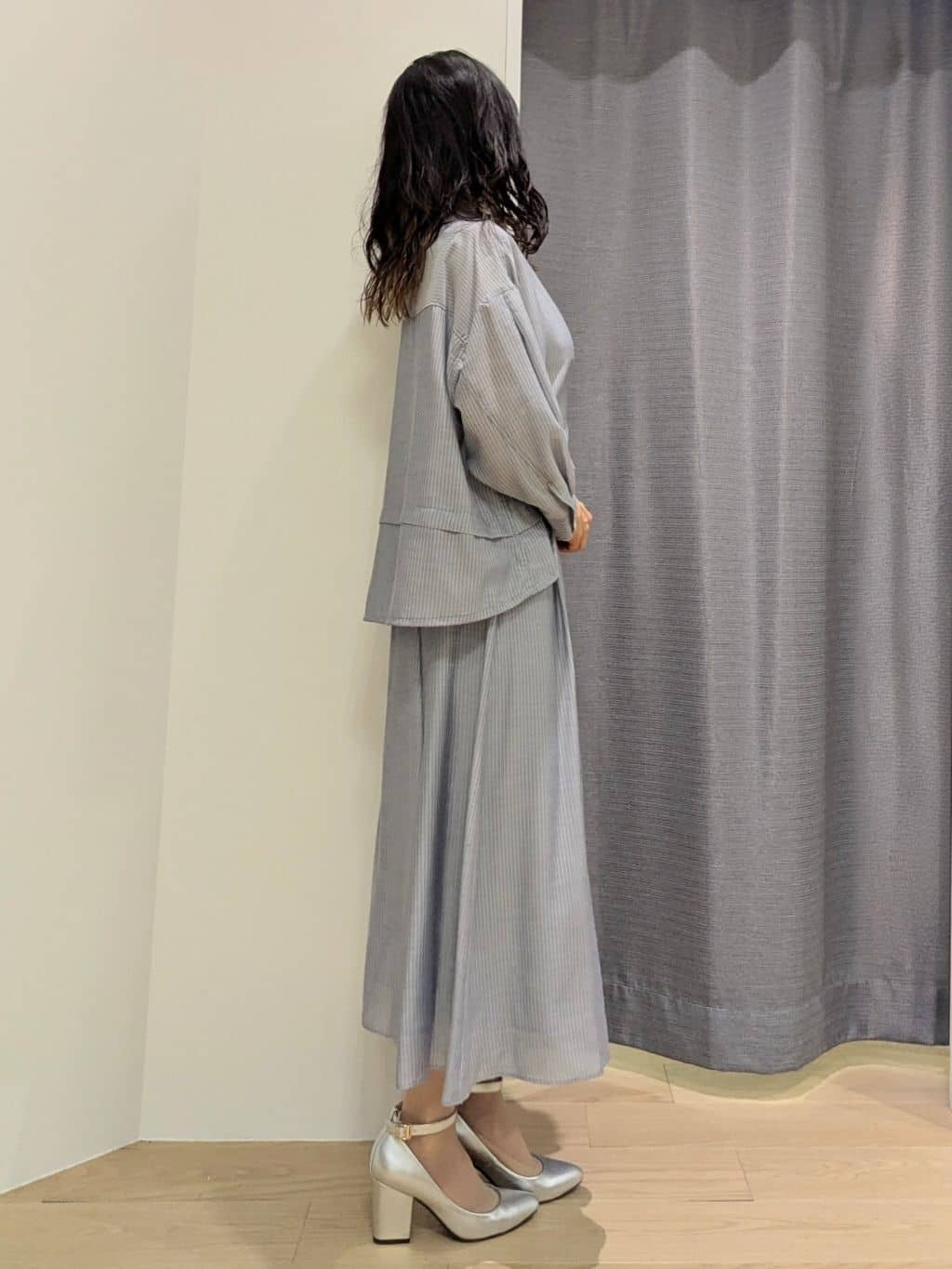 miiさんの「INDIVI｜【洗える／UVケア／麻調】シングルジャケット」を使ったコーディネート