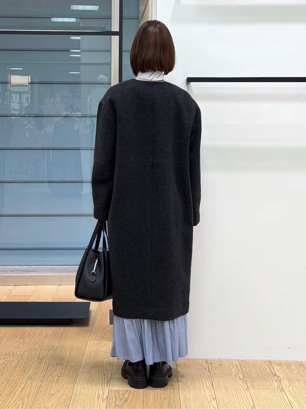 asamiさんの「INDIVI｜【洗える／華やか】袖プリーツニット」を使ったコーディネート