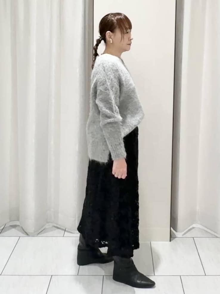 ʏᴜᴋɪᴋᴏさんの「UNTITLED｜【ゆったり】アルパカ混シャギーニット」を使ったコーディネート