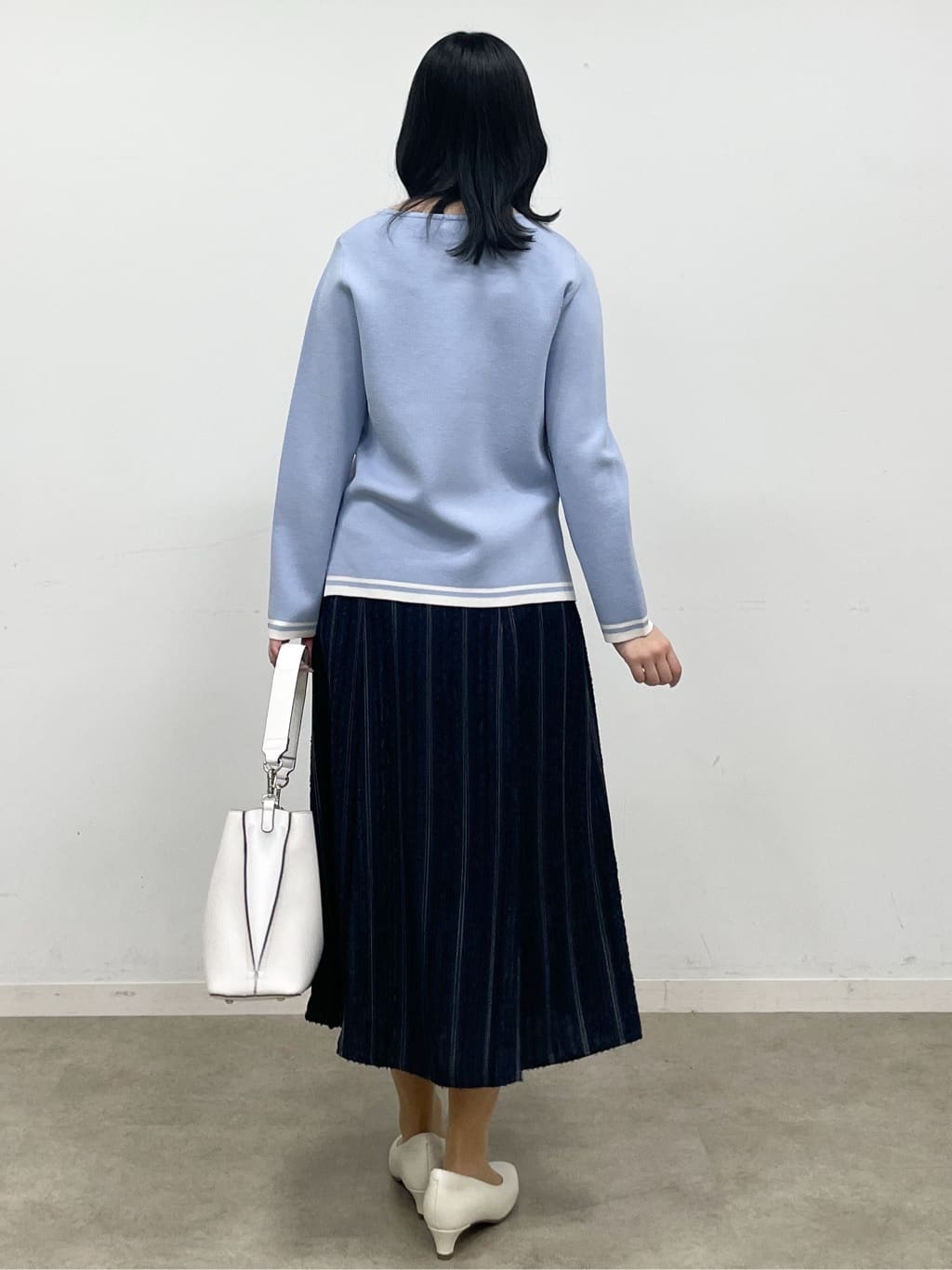 yukariさんの「Reflect｜【セットアップ可】ダブルジャカードニットプルオーバー」を使ったコーディネート
