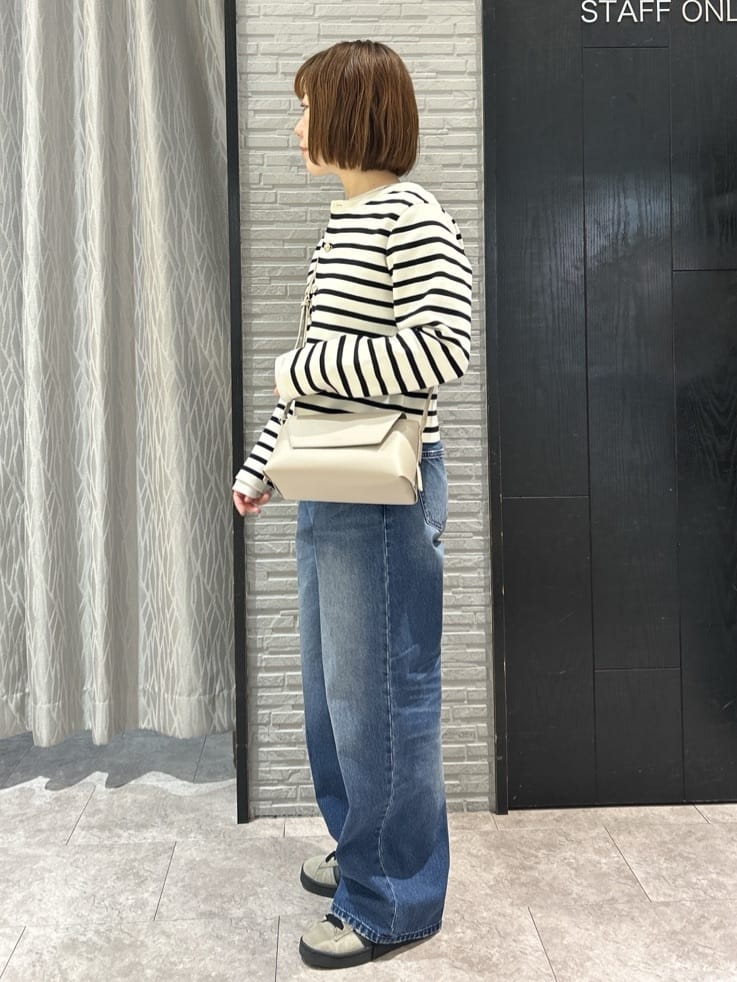 ga_riさんの「THE SHOP TK｜AIBO DENIM ワイド」を使ったコーディネート