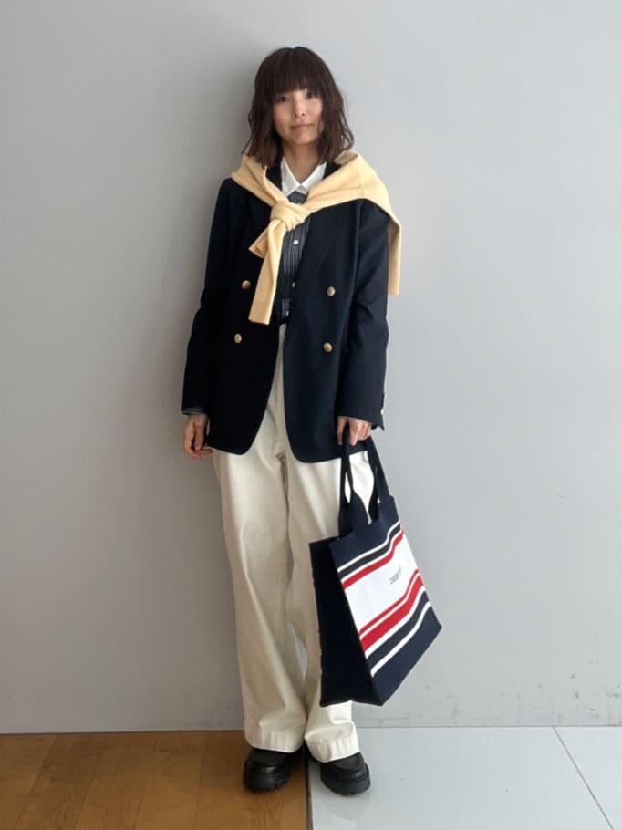 misaさんの「DRESSTERIOR｜コンフォート ダブルブレザー」を使ったコーディネート