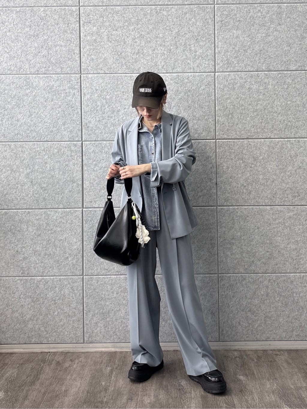 kotakiさんの「INDIVI｜Comfy SET UP｜ダブルブレストイージージャケット【セットアップ対応／通勤／カセット服／接触」を使ったコーディネート