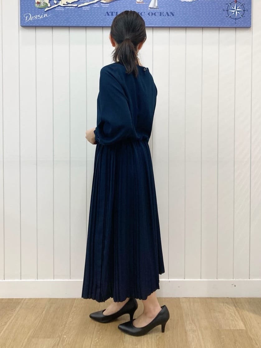 yoshiさんの「Dessin｜ジョーゼットワンピース」を使ったコーディネート