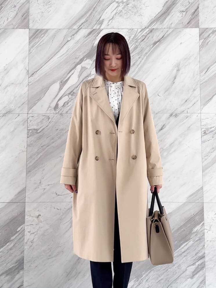 𝐜𝐡𝐢𝐤𝐚さんの「SHOO･LA･RUE｜【洗濯機可/UV/SS-3L】すっきり好印象 ノーカラージャケット」を使ったコーディネート