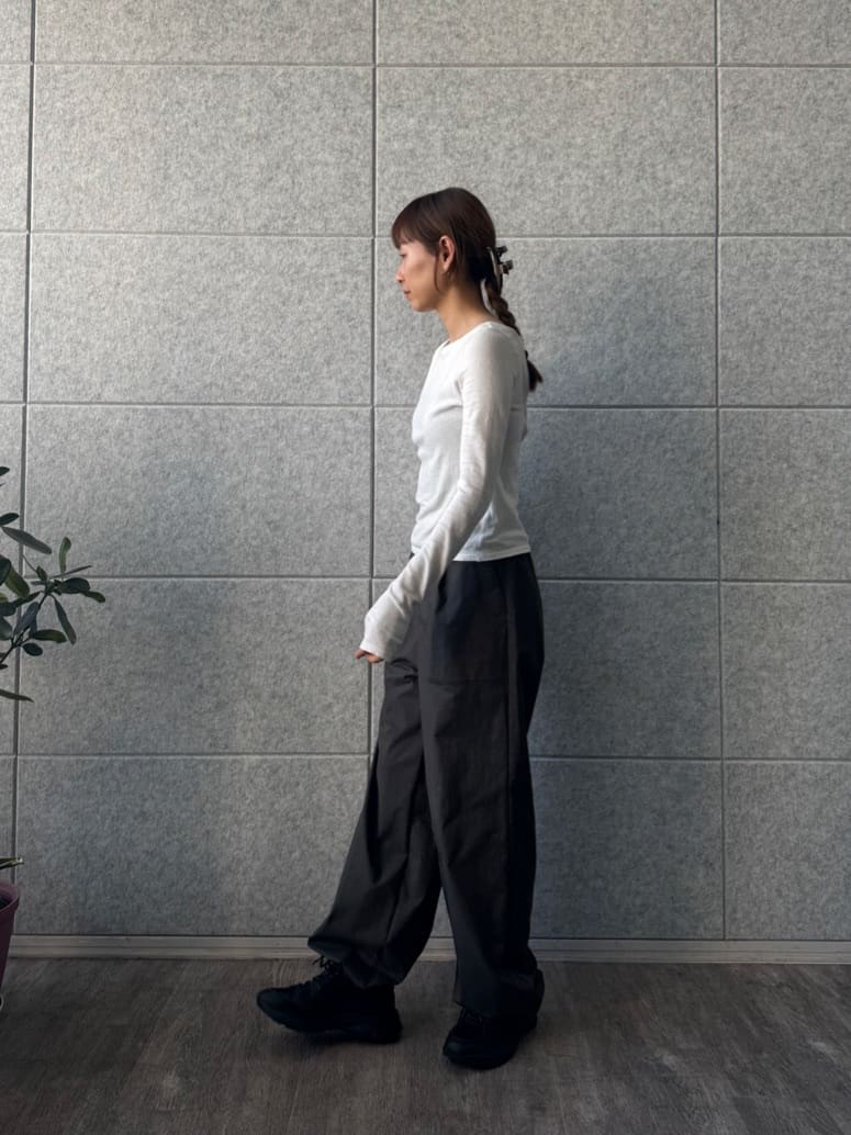 designer yukaさんの「CODE A｜drawcord utility pants」を使ったコーディネート