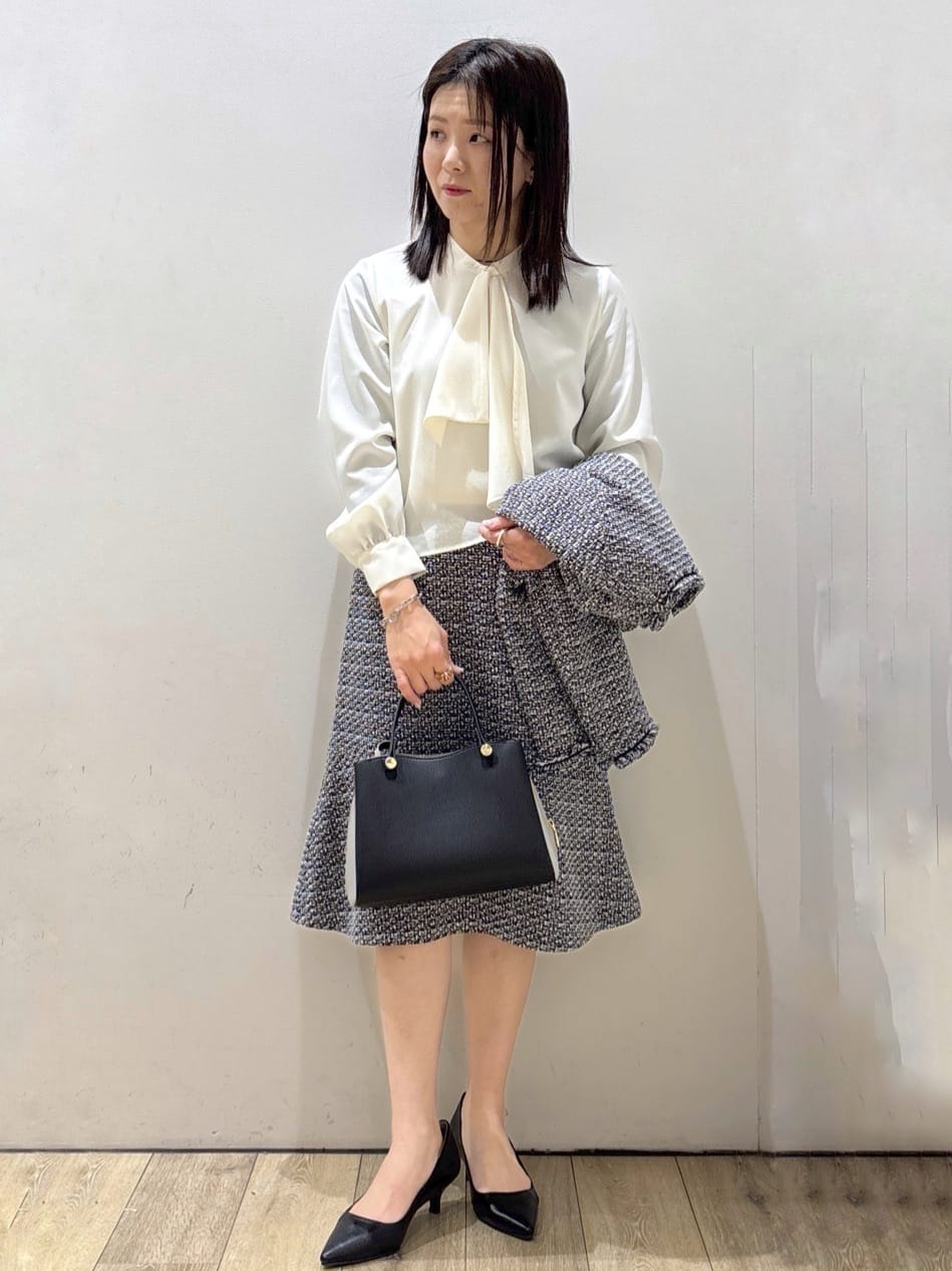 mameさんの「index｜撥水トレンチコート【洗濯機OK／花粉対応】《XS～3L》」を使ったコーディネート