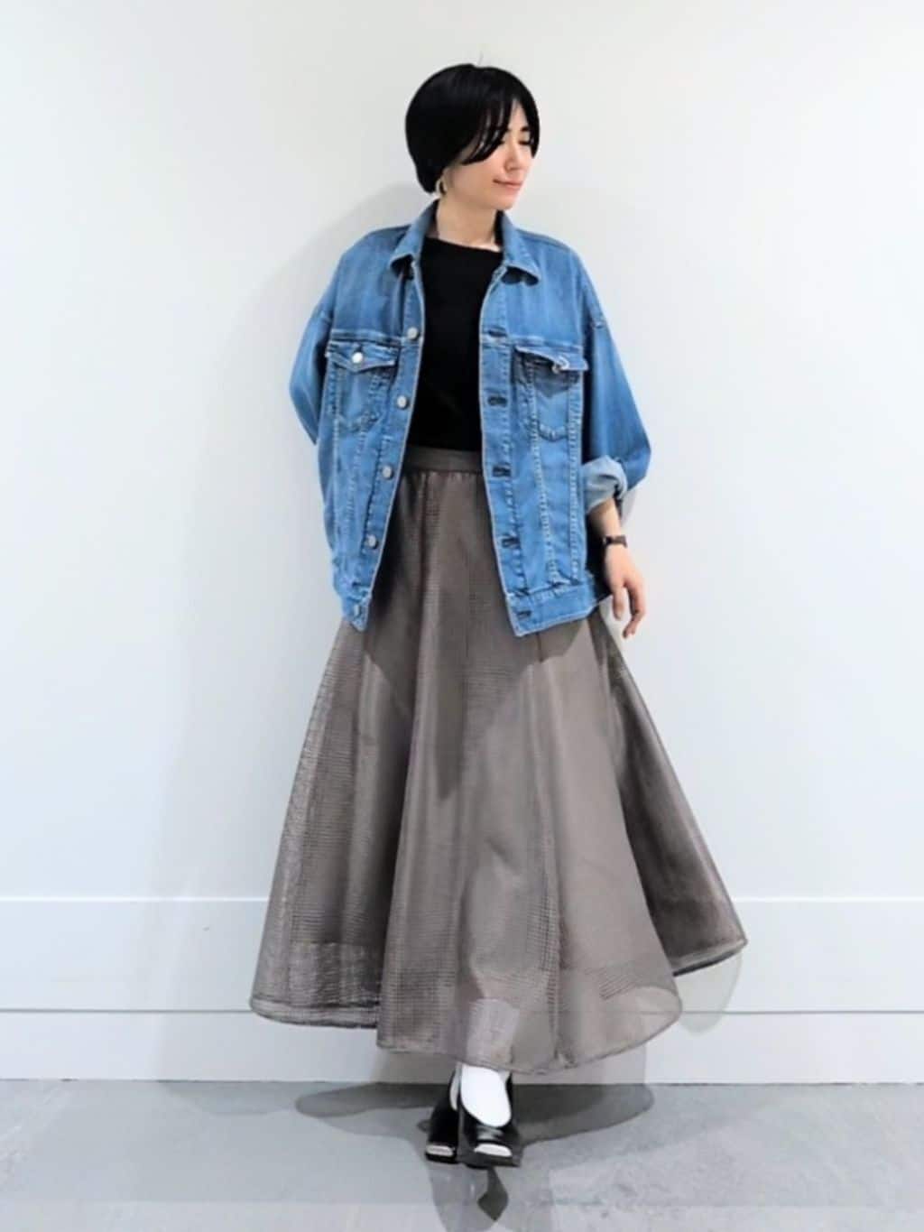 ミズタさんの「UNTITLED｜【Healthy DENIM】別注Bran／デニムジャケット」を使ったコーディネート