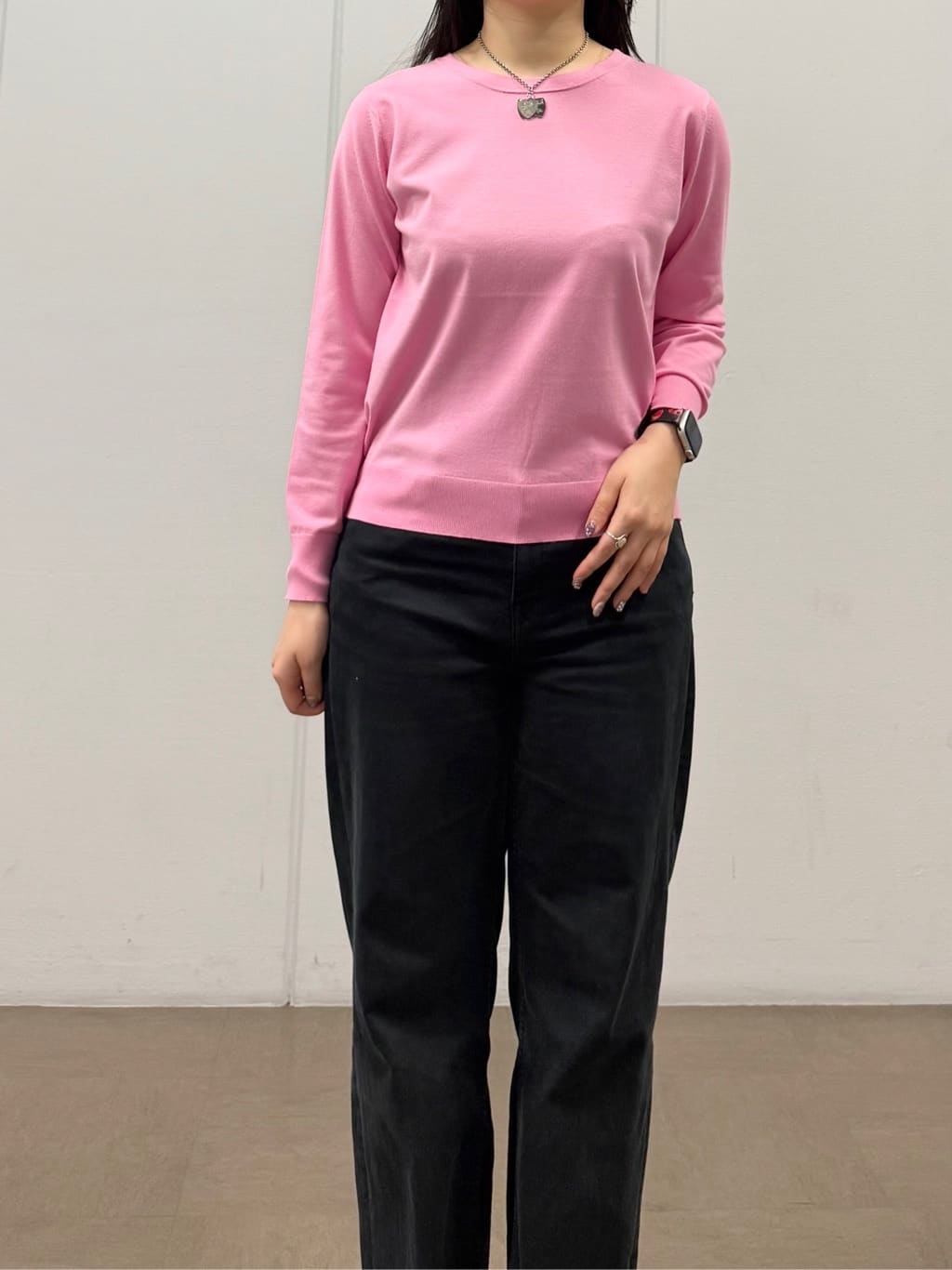 mizukiさんの「INDIVI｜【洗える／2WAY】ベルト付き ジオメトリック柄 シャツワンピース」を使ったコーディネート
