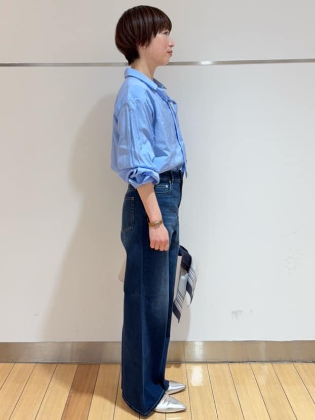 あやさんの「UNTITLED｜【人気デニム】MAKE&times;DENIM WIDE」を使ったコーディネート