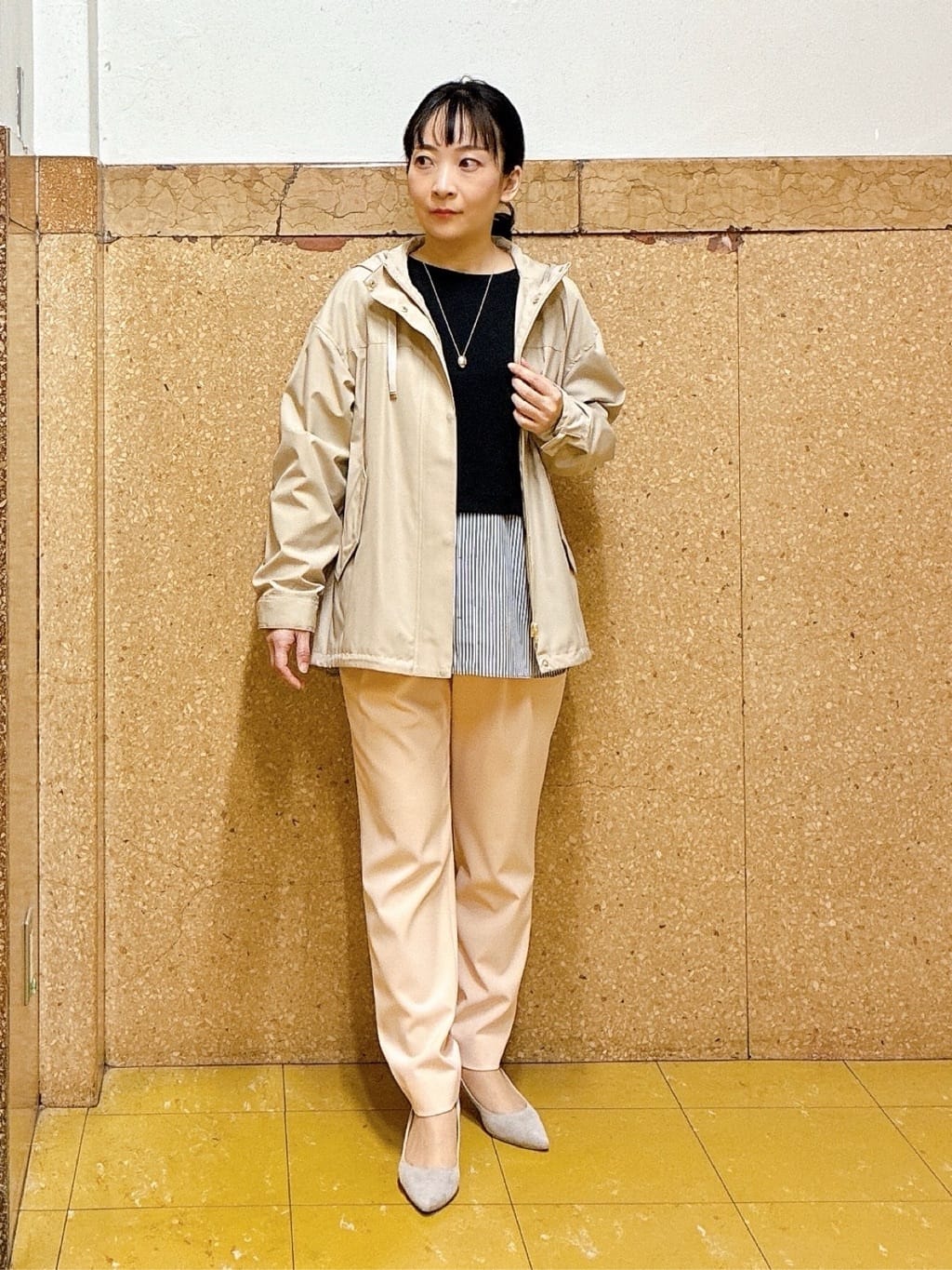 hattoriさんの「INDIVI｜【ステンレスチェーン】モダンビーンズトップ」を使ったコーディネート