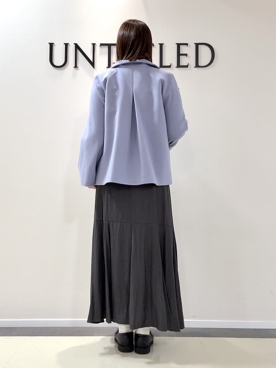YUIさんの「UNTITLED｜【着回しが効く／オンオフアウター】ウールショートコート」を使ったコーディネート