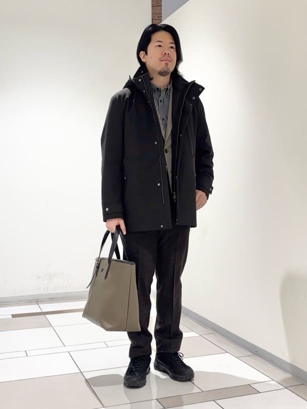 及川さんの「TAKEO KIKUCHI｜【3WAY】ドビー ダウンライナー付ブルゾン」を使ったコーディネート