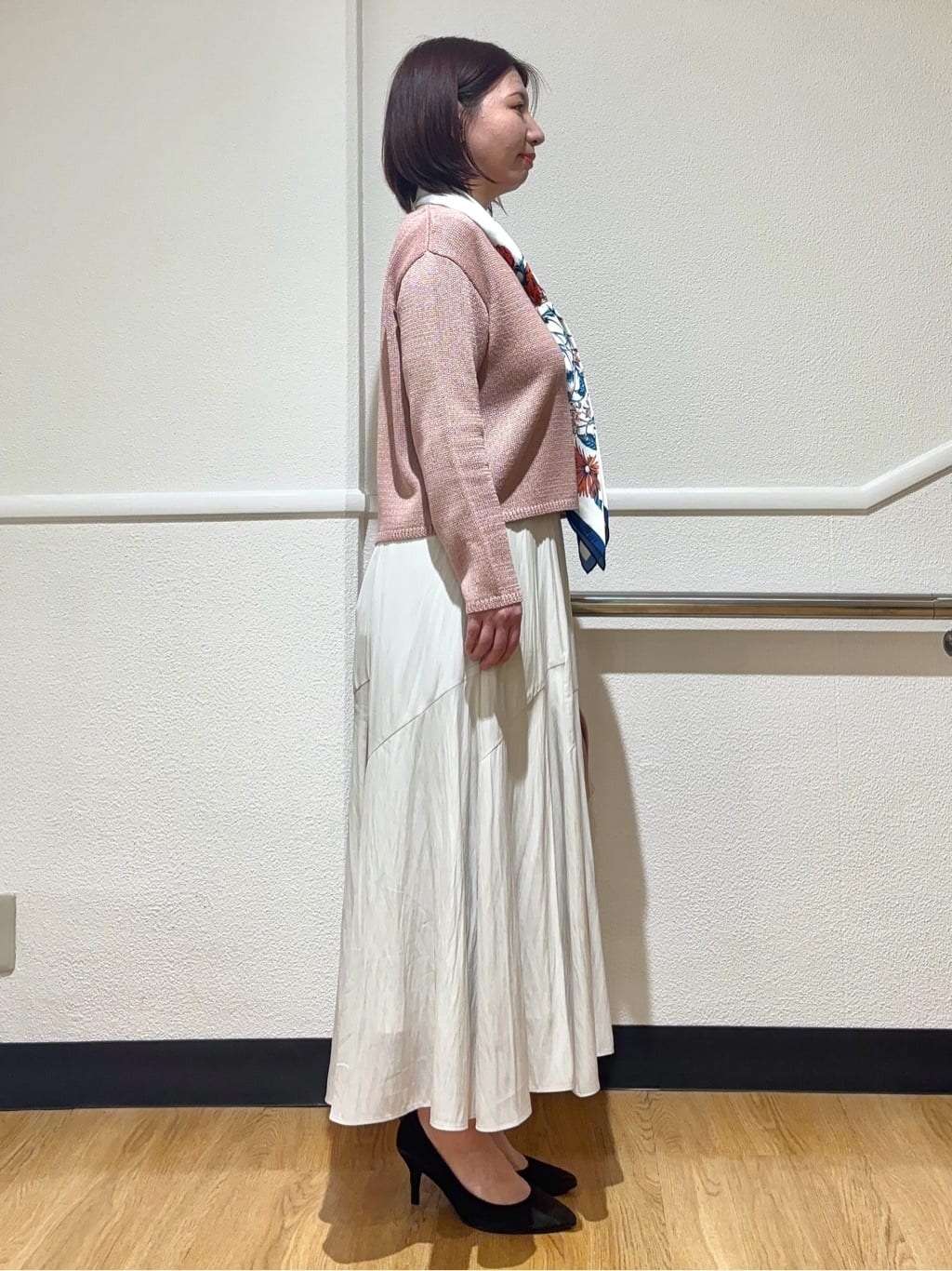 MIKIKOさんの「UNTITLED｜【定番人気/はっ水/洗える】タスランショートトレンチコート」を使ったコーディネート