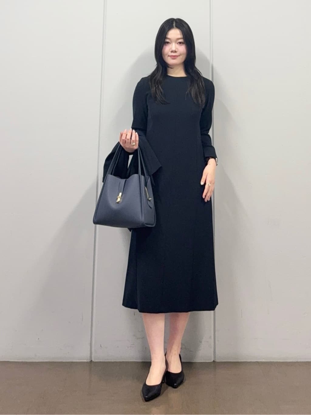 mizukiさんの「INDIVI｜【上品光沢／SETUP可能】切り替えデザインジャケット」を使ったコーディネート