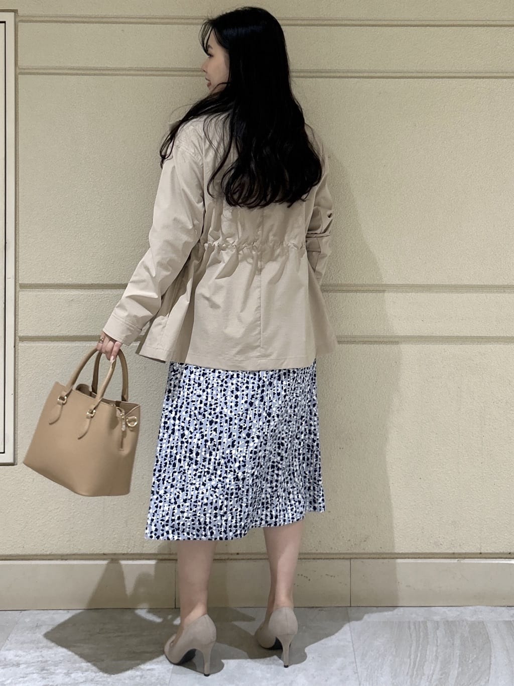 Momokaさんの「COUP DE CHANCE｜【手洗い可／軽量/フードなし】スタンド衿ブルゾン」を使ったコーディネート
