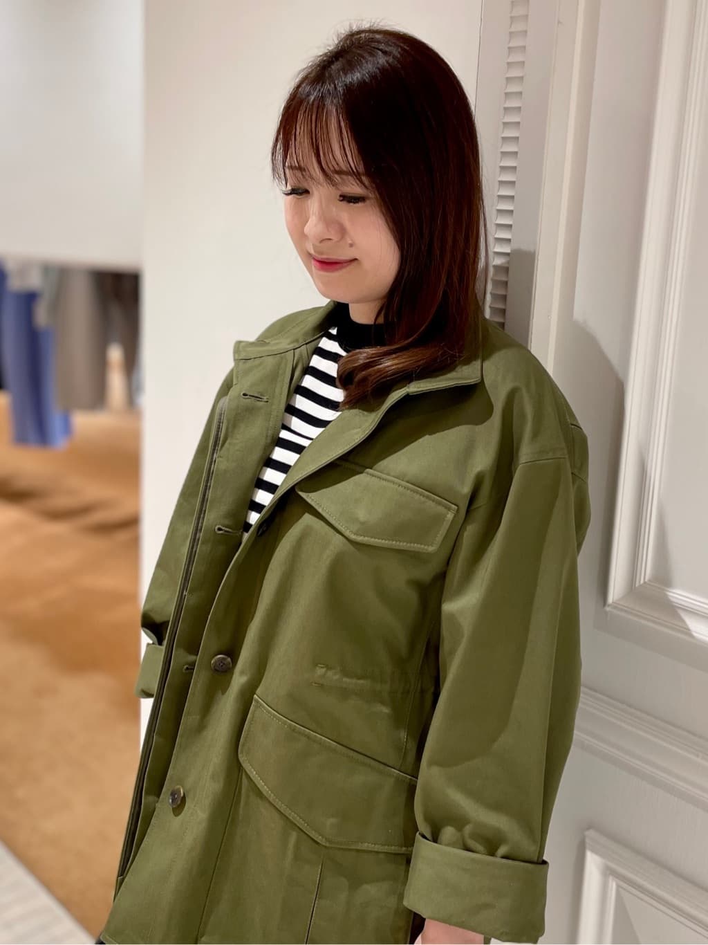 minowaさんの「DRESSTERIOR｜【ウォッシャブル】コンパクトコットンミリタリーブルゾン」を使ったコーディネート