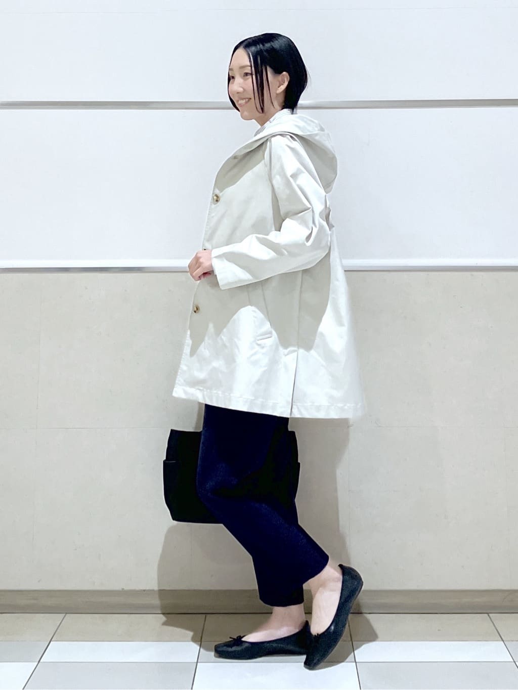 eriko さんの「Dessin｜【洗える】フリルシャツブラウス」を使ったコーディネート