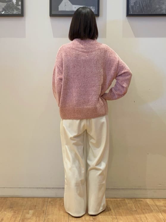 momoharuさんの「SHOO･LA･RUE｜あったか裏起毛ベイカーパンツ」を使ったコーディネート