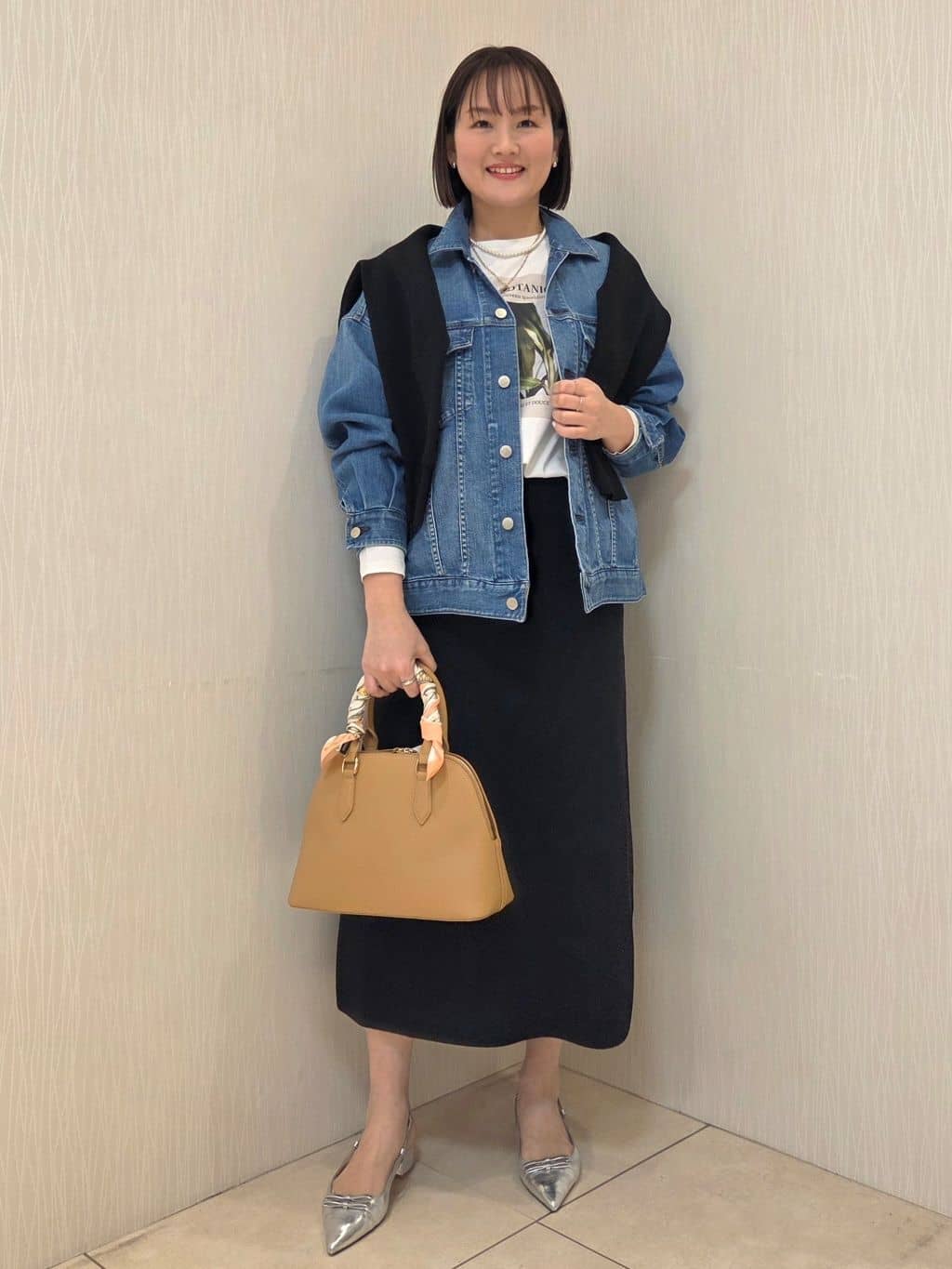 naokoさんの「UNTITLED｜【Healthy DENIM】別注Bran／デニムジャケット」を使ったコーディネート