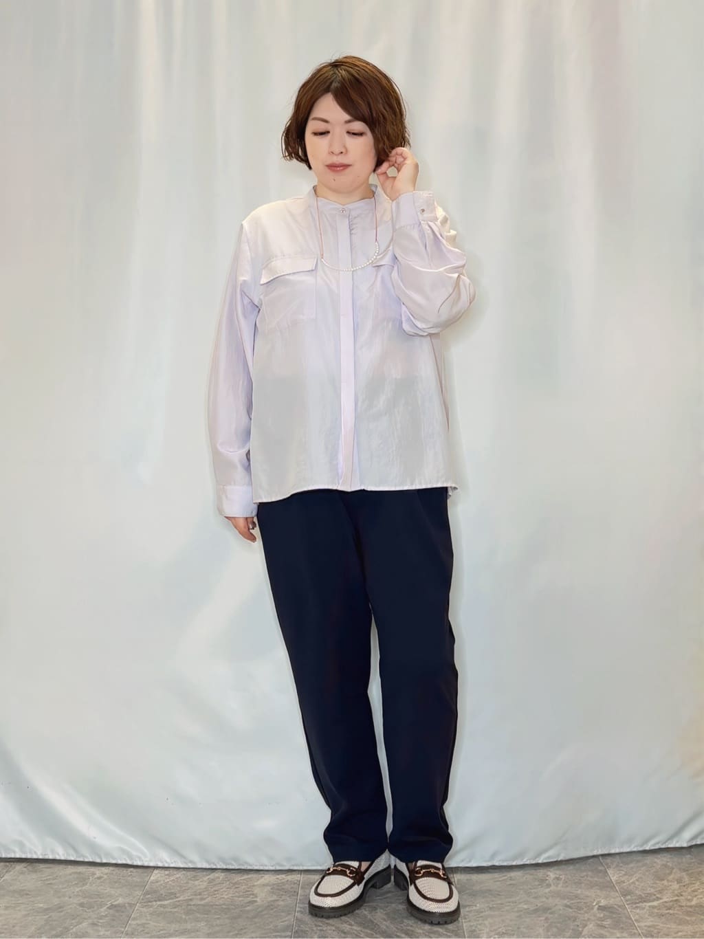 たみさんの「SHOO･LA･RUE｜メッシュローファー」を使ったコーディネート