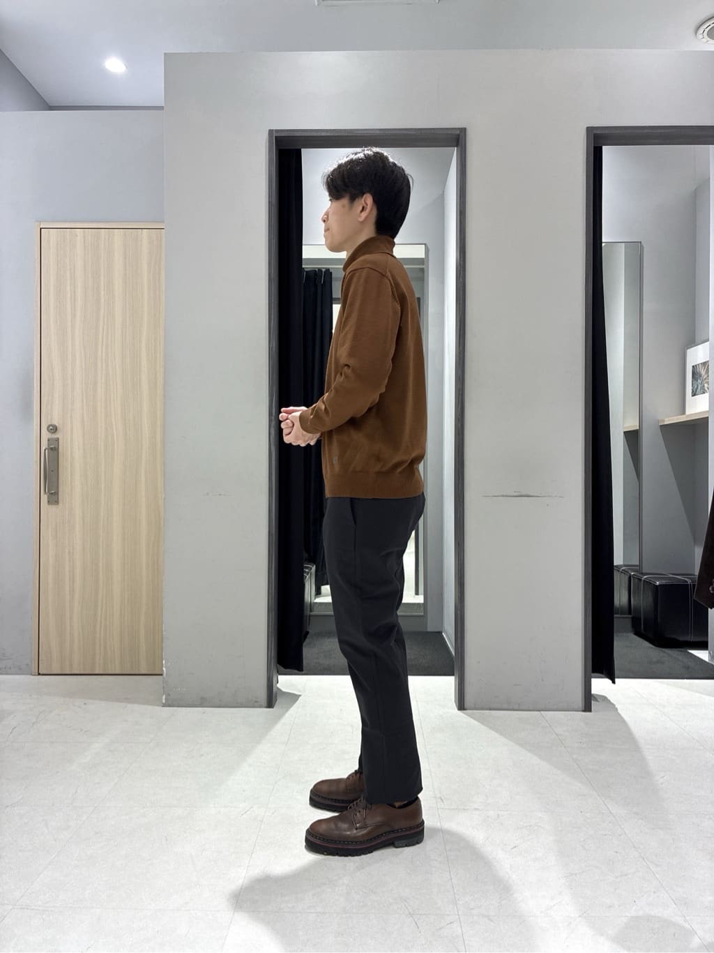 わいずみさんの「TAKEO KIKUCHI｜カラーコンビ ダウンブルゾン」を使ったコーディネート