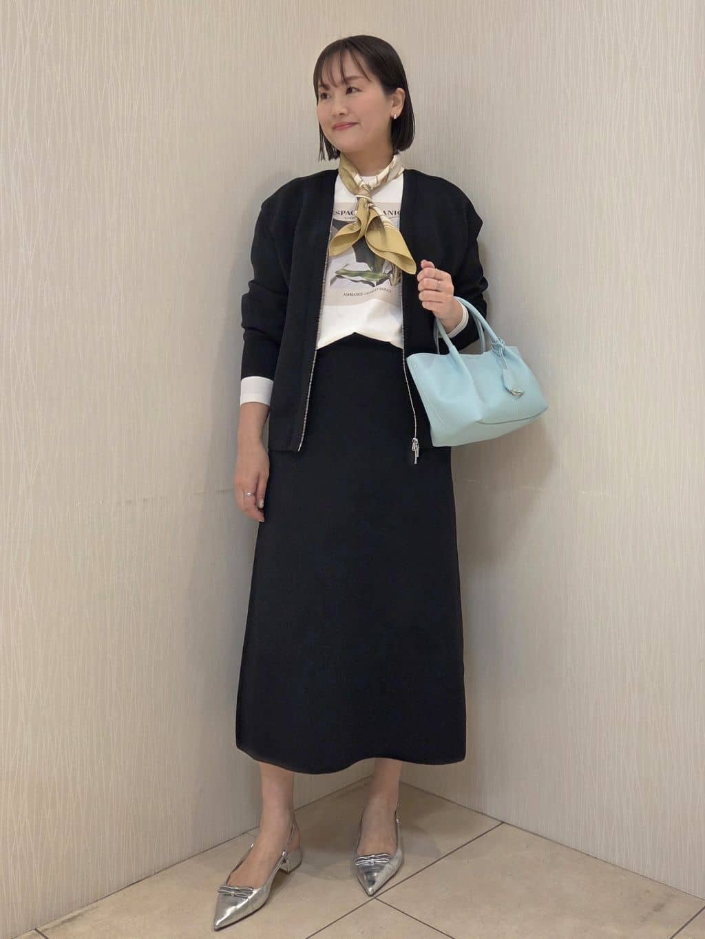 naokoさんの「UNTITLED｜【コットン100/洗える】フォトロングTシャツ」を使ったコーディネート