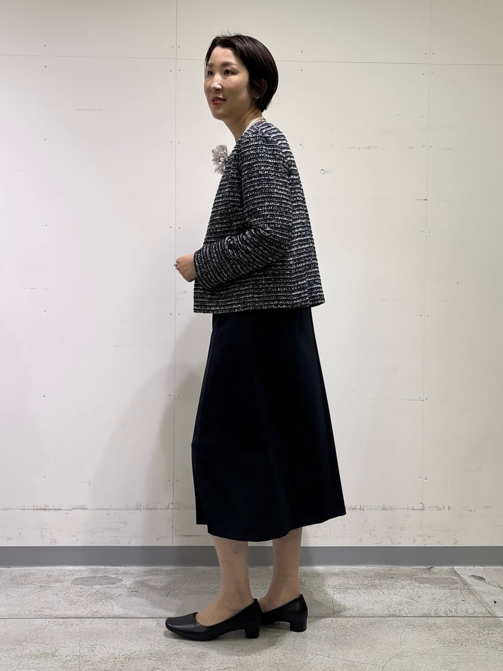 yuriさんの「INDIVI｜◆【合皮／マルチWAY／サブバッグ付】ミニショルダーバッグ」を使ったコーディネート