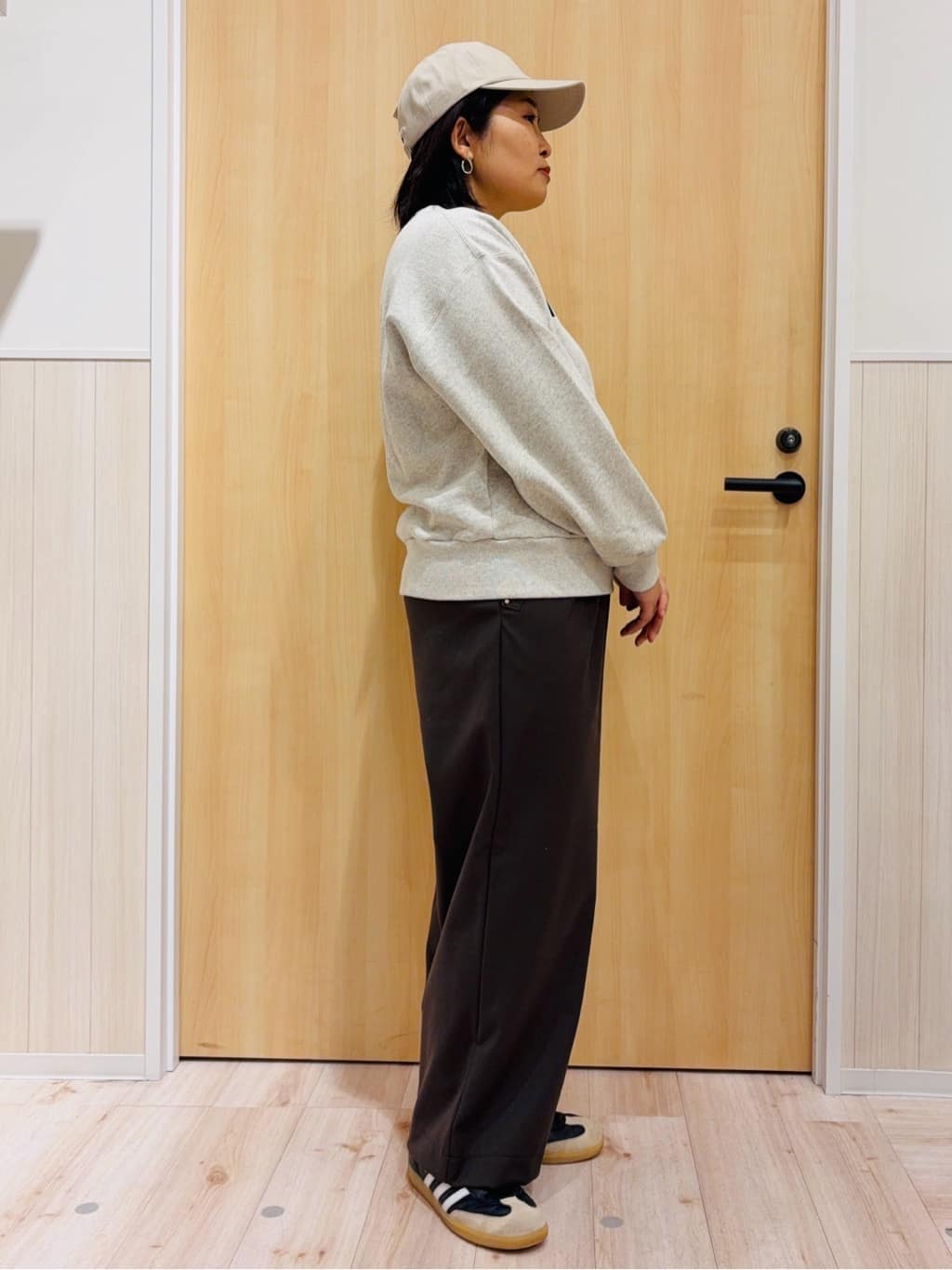 すーさんの「SHOO･LA･RUE｜【S-LL】大人も取り入れやすい BIGシルエット MA－1ブルゾン」を使ったコーディネート