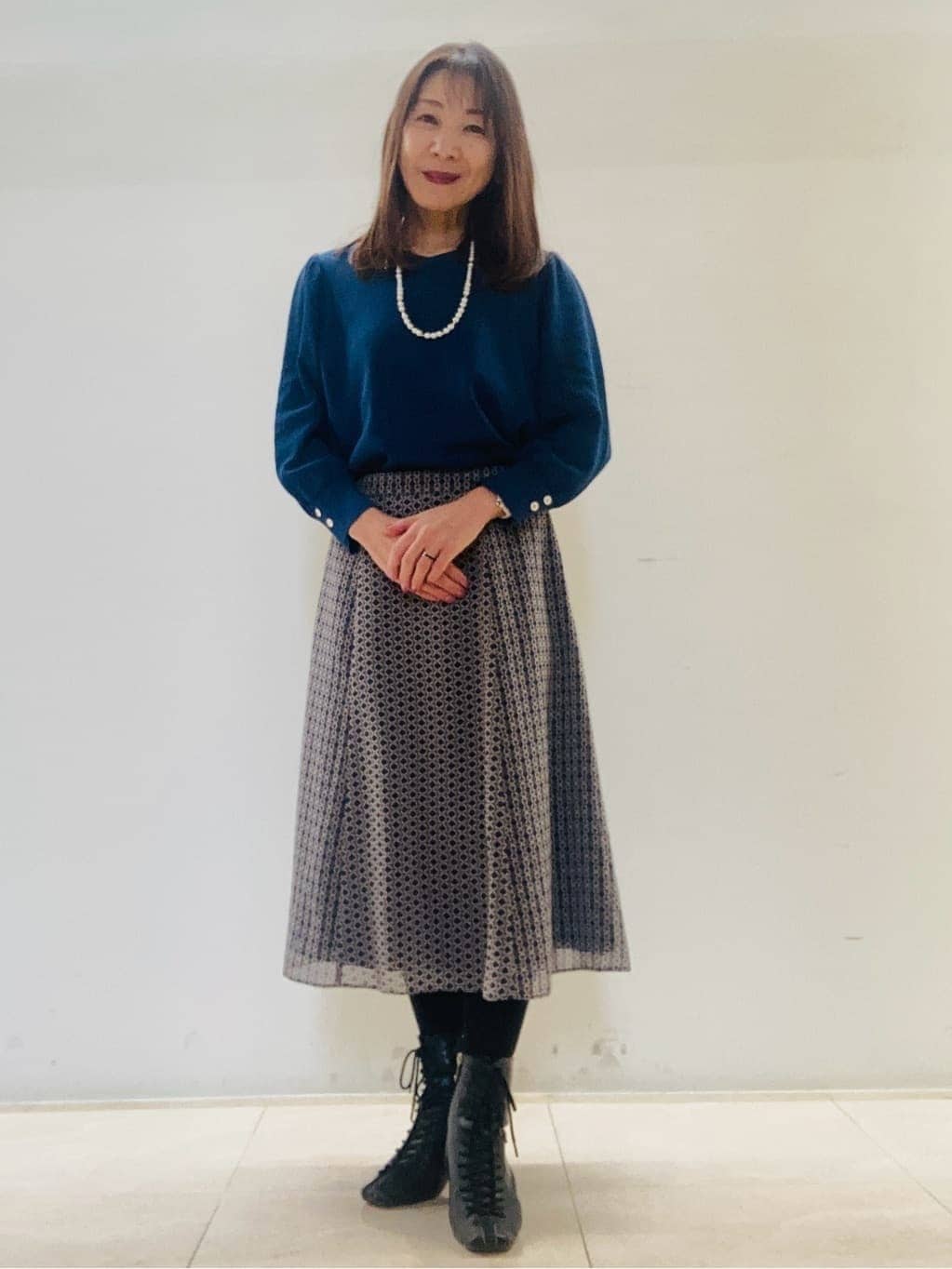 kurodaさんの「Reflect｜【SS-4Lサイズ／ウエスト調整可】フーデッドロングダウンコート」を使ったコーディネート