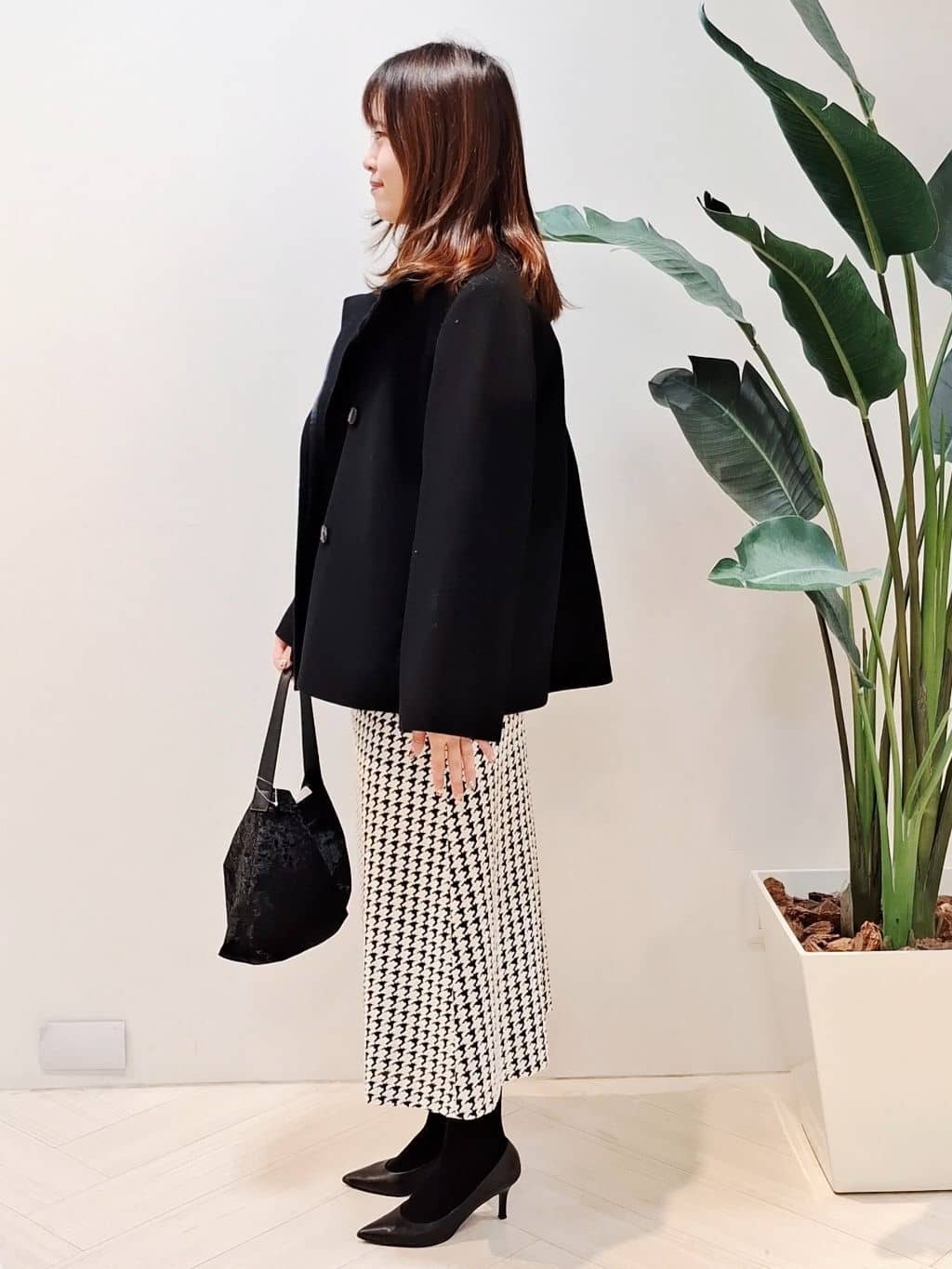 YuKaRiさんの「UNTITLED｜【8色展開/洗える】ウールカシミヤ ハイネックニット」を使ったコーディネート
