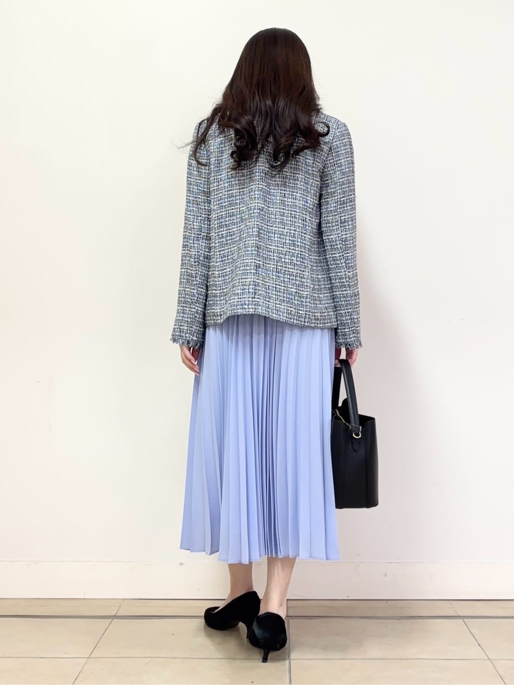 あやかさんの「UNTITLED｜◆【フォーマル/洗える】ボウタイ プリーツワンピース」を使ったコーディネート