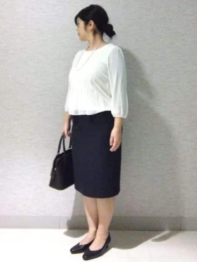 sakoさんの「Reflect｜【SS-4Lサイズ／フォーマル／セットアップ可】ツイードジャケット」を使ったコーディネート