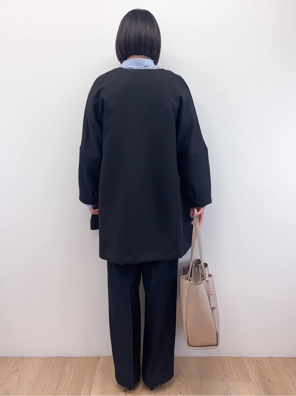 Takeさんの「OPAQUE.CLIP｜フォルムスリーブミドルコート【洗濯機OK】」を使ったコーディネート