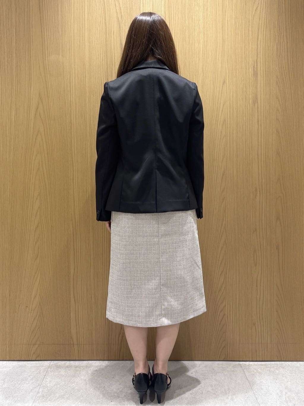 ゆいさんの「index｜ストレッチテーラードジャケット／セットアップ対応【洗濯機OK】」を使ったコーディネート