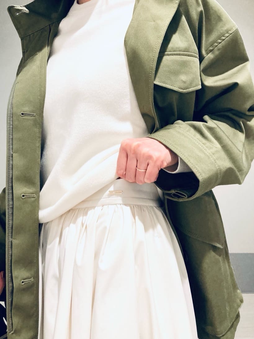 Furuさんの「DRESSTERIOR｜【otonaMUSE5月号掲載/ウォッシャブル】タックギャザー スカート」を使ったコーディネート