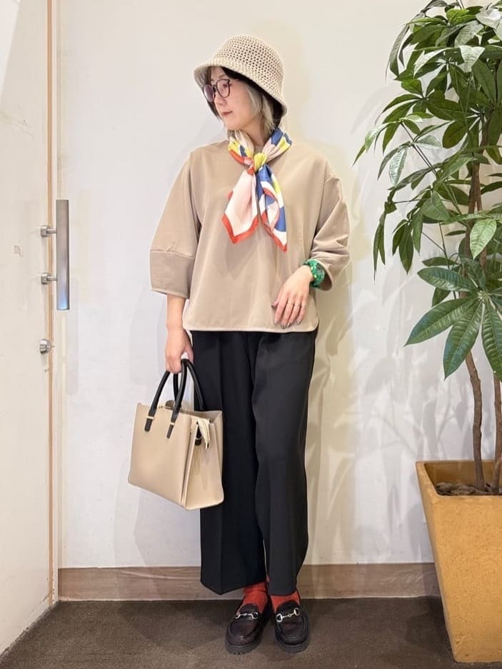 misakiさんの「SHOO･LA･RUE｜メッシュローファー」を使ったコーディネート